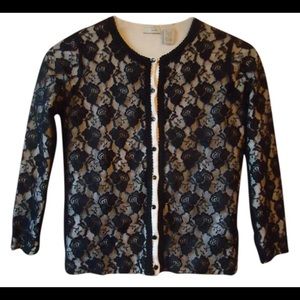 Odille Lace cardigan from Anthropologie